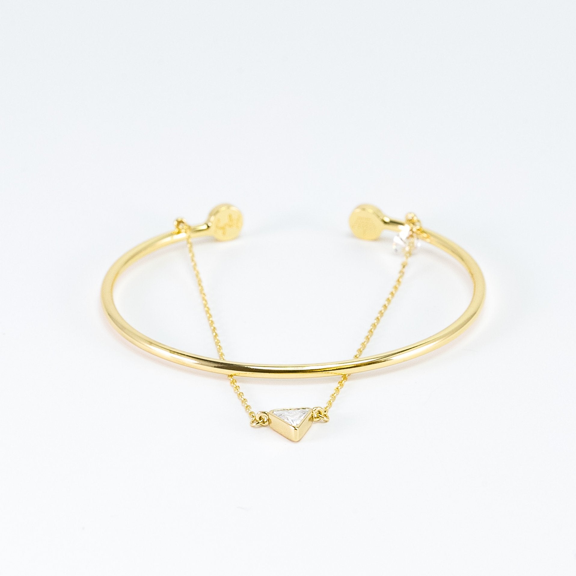 Zoe Triangle Chain & Cuff