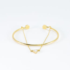 Zoe Triangle Chain & Cuff