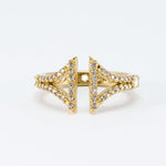 Load image into Gallery viewer, Luxe Collection Triangle Ring
