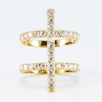 Load image into Gallery viewer, Luxe Collection Double Pave Ring
