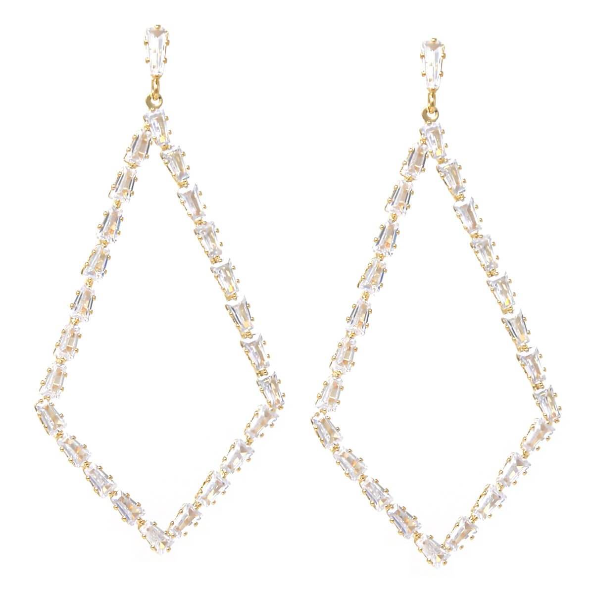 Tessa Baguette Drop Earring