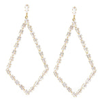 Load image into Gallery viewer, Tessa Baguette Drop Earring
