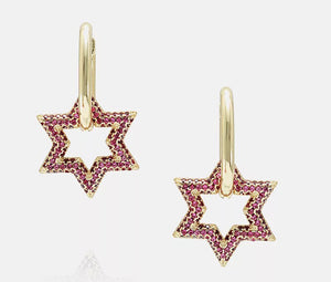 STARINA PAVE DROP EARRING