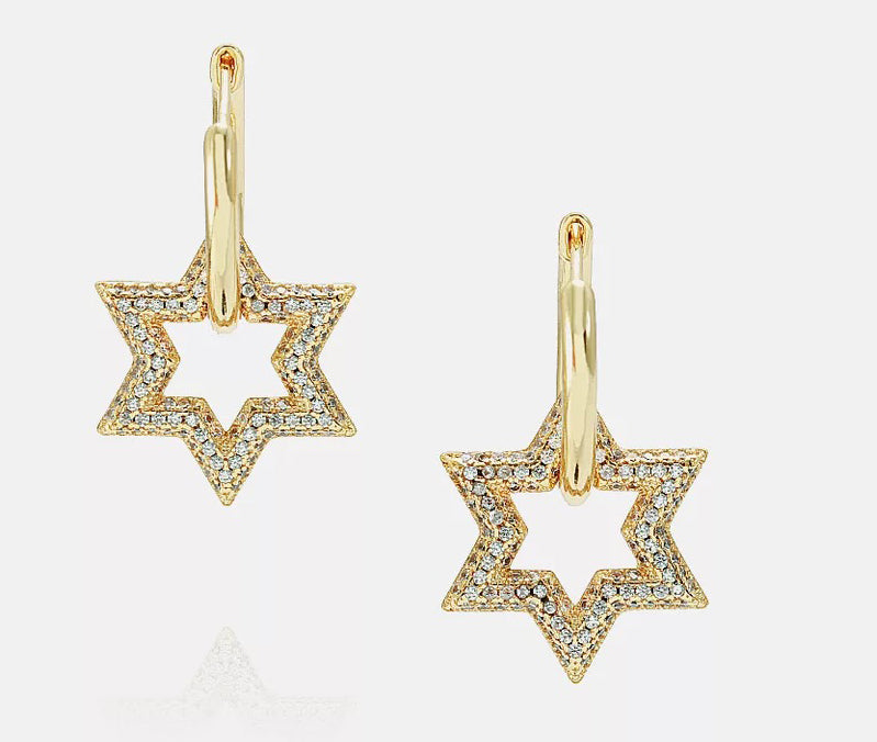 STARINA PAVE DROP EARRING